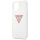 6. Guess, GUHCP12MPCUCTLWH iPhone 12/12 Pro 6,1" weiß/weißes Hardcase Triangle Collection