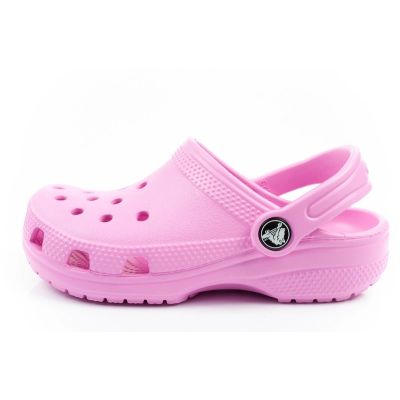2. Crocs Classic Kinder-Clog-Sandalen, modisches Rosa, bequem, leicht