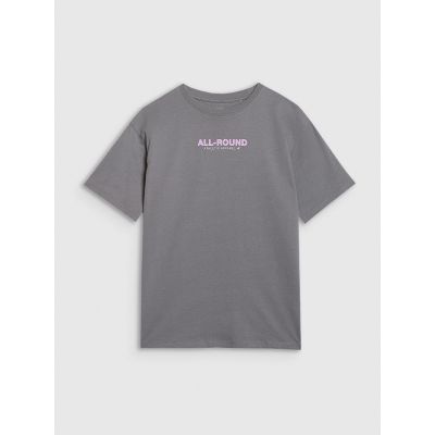 6. Oversized T-Shirt mit Aufdruck für Mädchen 4F 4FJWAW25TTSHF2387-23S