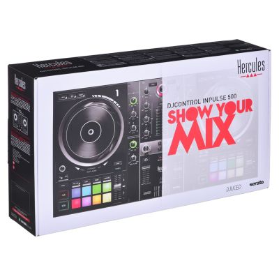 8. Hercules DJControl Inpulse 500 – 2-Kanal-DJ-Controller