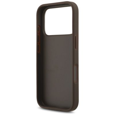 7. Guess 4G Big Logo Case für iPhone 17 Pro - Braun