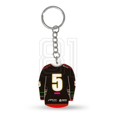 2. GKS Tychy (Auswärts) SREBBREKH-GKS Hockey-Trikot-Schlüsselanhänger