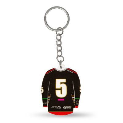 2. GKS Tychy (Auswärts) SREBBREKH-GKS Hockey-Trikot-Schlüsselanhänger