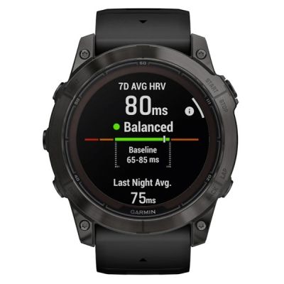 16. Garmin fenix 7X Pro 3,56 cm (1,4") MIP 51 mm Digital 280 x 280 px Touchscreen Schwarz Wi-Fi GPS