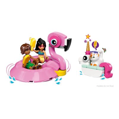 6. LEGO Friends 42658 Einhorn- und Flamingo-Poolparty