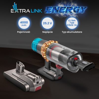 9. Akku für Dyson V11 Staubsauger (Klick-Typ) 25,2 V 4000 mAh