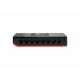 4. LevelOne GSW-0807 Netzwerk-Switch, unmanaged Gigabit Ethernet (10/100/1000), Schwarz, Rot