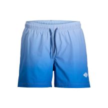 Jack&Jones Herren-Badeshorts JPSTMAUI HORIZON DIP DYE 12291438 Himmelblau