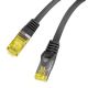3. LANBERG PATCHKABEL KAT.6A S/FTP LSZH CU 0,25 M SCHWARZ FLUKE PASSED