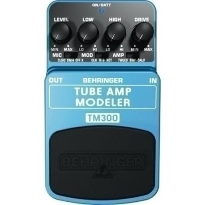 4. Behringer TM300 Effektpedal Schwarz, Blau