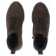 5. Damen-Ankle-Boots aus Wildleder mit dunkelbraunem Plateau, Filippo DBT4215