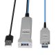 4. Lindy 43345 USB-Kabel USB 3.2 Gen 1 (3.1 Gen 1) 30 m USB A 2 x USB A Blau, Silber