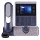 3. Alcatel-Lucent Enterprise ALE-300 VoIP-Telefon mit blauem LCD-Display