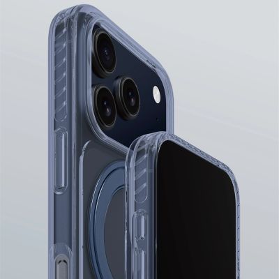 7. AmazingThing Titan Pro MagSpin Hülle für iPhone 17 Pro, kompatibel mit MagSafe, Blau