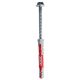 3. FISCHER Spreizdübel 10x80 mit Schrauben für BenchK Sprossenwände, 12 Stück, BENCHK PS12