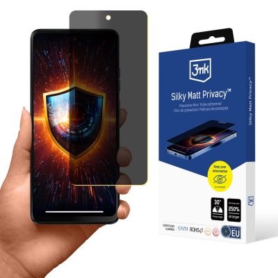 3mk Silky Matt Blickschutzfolie für Motorola Moto G04