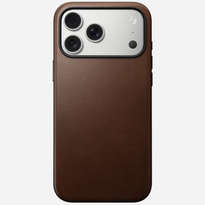 7. Nomad Moderne Lederhülle für 17,5 cm (6,9") Mobiltelefone Braun