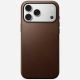 7. Nomad Moderne Lederhülle für 17,5 cm (6,9") Mobiltelefone Braun