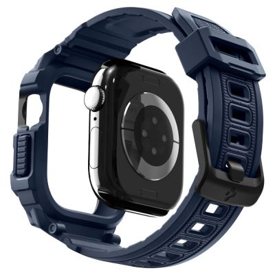 8. Spigen Rugged Armor Pro Armband für Apple Watch 42 mm – Marineblau