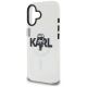 6. Karl Lagerfeld IML Karl Sketch Logo MagSafe Hülle für iPhone 16 - Transparent