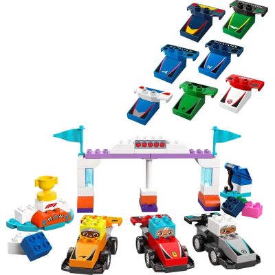 3. LEGO DUPLO TOWN 10445 Formel-1-Autos und Fahrer