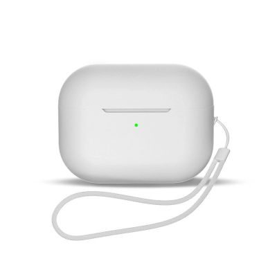 Silikonhülle für AirPods 1 / AirPods 2 + Handschlaufe – weiß