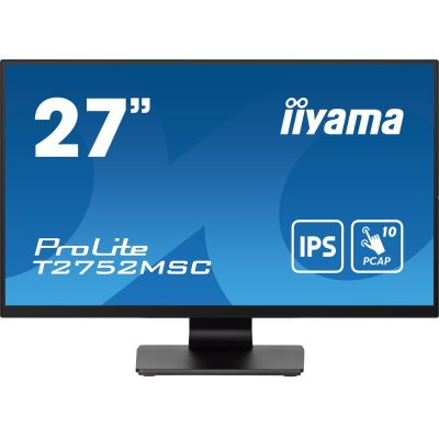 19. iiyama ProLite T2752MSC-B1 Computermonitor 68,6 cm (27") 1920 x 1080 px Full HD LED-Touchscreen Schwarz