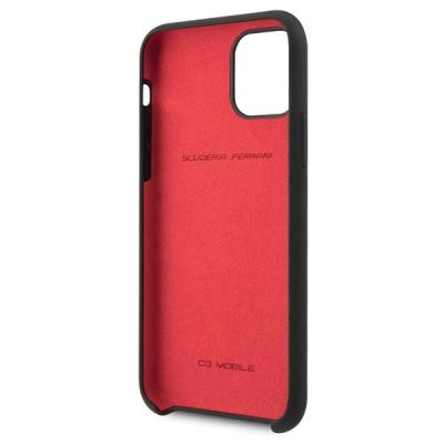 4. Ferrari Silikonhülle für iPhone 11 Pro Max – Schwarz