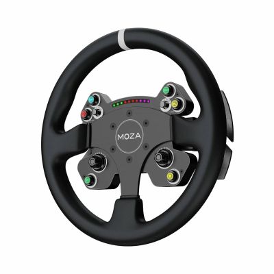 4. Moza Racing CS V2P Schwarzes USB-PC-Lenkrad
