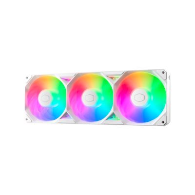 2. Cooler Master SickleFlow Edge 360 ARGB White Edition Computergehäuselüfter 12 cm Weiß 1 Stück.