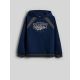 6. Jungen Loose-Fit-Sweatshirt mit Kapuze 4F 4FJRAW26TSWSM3193-31S