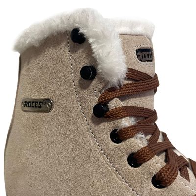 12. Roces Suede Eco-Fur W 450702 00001 Eiskunstlaufschuhe