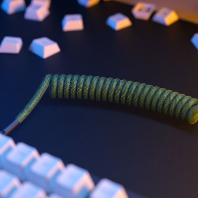 2. Glorious Gaming GLO-KB-ACC-CBL-COIL-FGRN Tastatur-/Mauskabel Grün 1,4 m