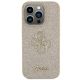 3. Guess Glitter Script Big 4G iPhone 15 Pro Hülle - Gold