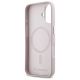 7. Karl Lagerfeld FW Metal Plate MagSafe Hülle für iPhone 16 – Rosa