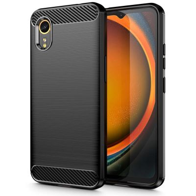 Tech-Protect TPUCarbon-Hülle für Samsung Galaxy XCover 7 - Schwarz