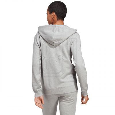 2. adidas Essentials Linear French Terry Hoodie mit durchgehendem Reißverschluss W IC6866