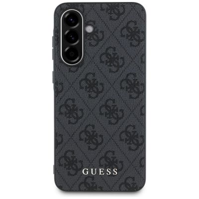 2. Guess 4G Metal Gold Logo Case für Samsung Galaxy A56 - Schwarz