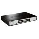 D-Link DGS-1016D/E Netzwerkkabel (unmanaged), Schwarz/Metallic