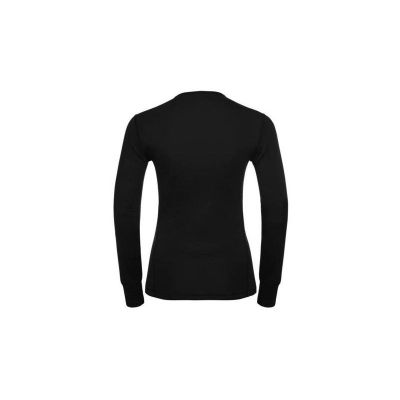 Odlo BL TOP Rollkragen langarm ACTIVE WARM ECO Damen T-Shirt Größe S Schwarz