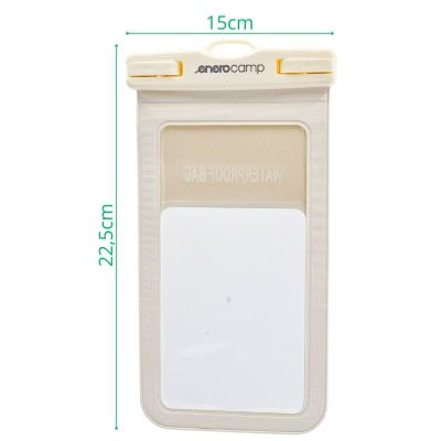 6. WASSERDICHTE HANDYHÜLLE 12X12,5CM PVC ENERO CAMP