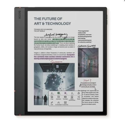 6. Ebook Onyx Boox Note Air 5 C 10,3" E-Ink Kaleido 3 64GB Wi-Fi Grau