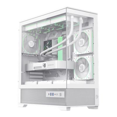 GameMax VISTA 2 AW Midi Tower Weiß