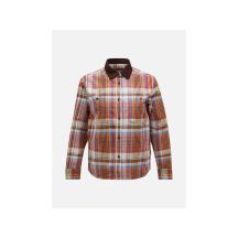Peak Performance W Heavy Cotton Shirt Braun kariert