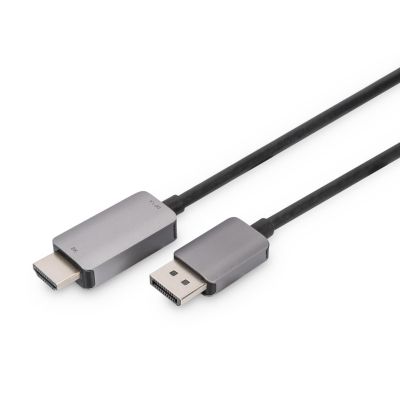 PREMIUM-Adapterkabel DisplayPort – HDMI 8K 60Hz DP/HDMI Stecker/Stecker 1,8 m