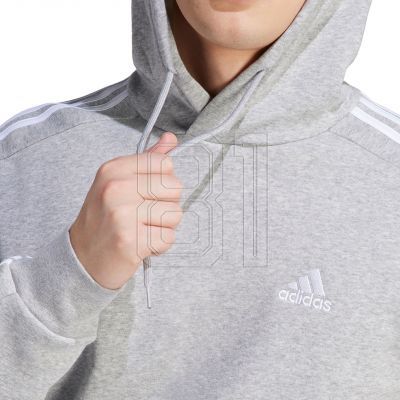 5. adidas Essentials Fleece 3-Streifen Hoodie M IJ6474