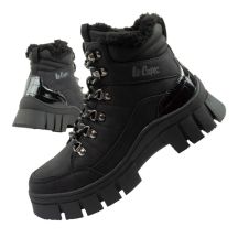 Lee Cooper Damen Winter Wandersportschuhe, isoliert, schwarz, hoch