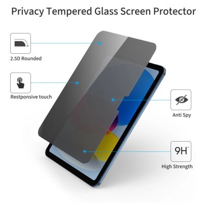 4. Tech-Protect Glass Spy+ Sichtschutzglas für iPad 10,9" 2022 / iPad 11" 2025