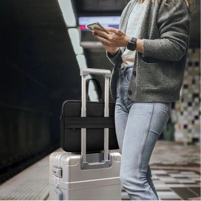 12. Tech-Protect Tragetasche für 13-14 Zoll Laptop - Schwarz