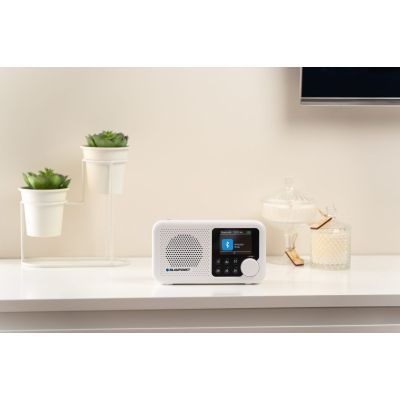 7. BLAUPUNKT DAB DR8WH tragbares Radio, weiß